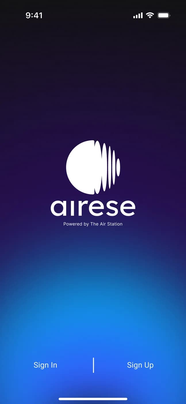 Airese: Sleep Apnea Screener — Splash