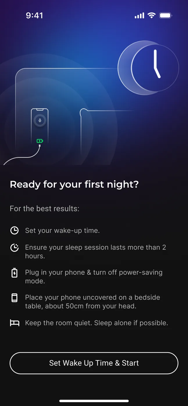 Airese: Sleep Apnea Screener — Get started