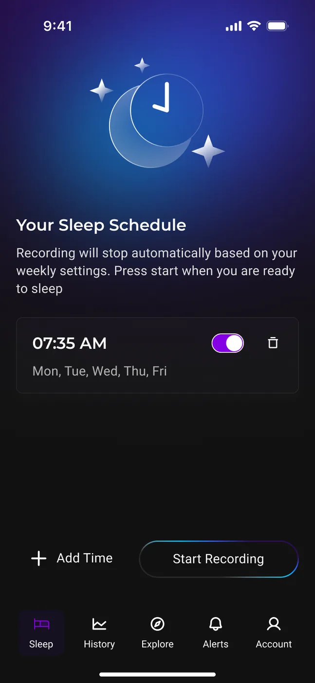 Airese: Sleep Apnea Screener — Sleep home