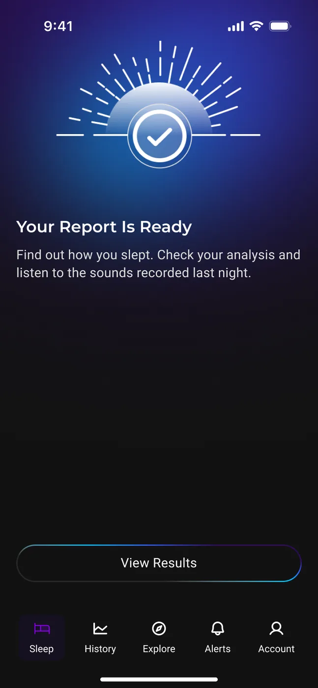 Airese: Sleep Apnea Screener — End session