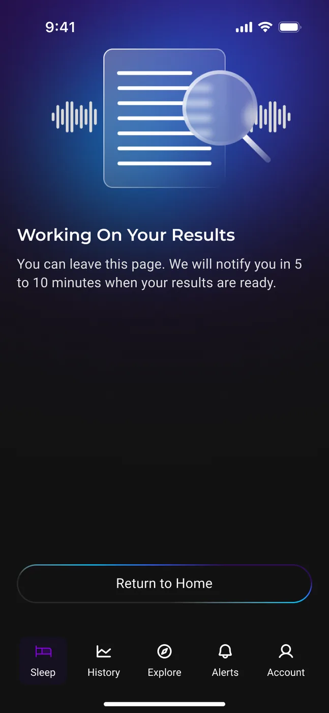 Airese: Sleep Apnea Screener — Analysing your night