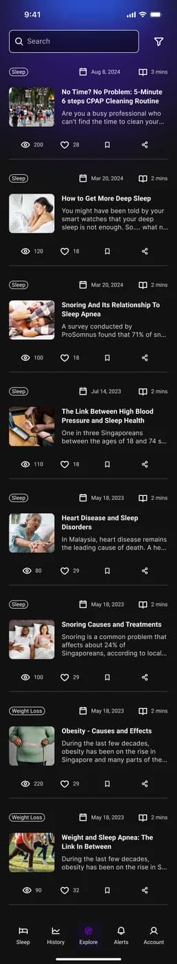 Airese: Sleep Apnea Screener — Explore