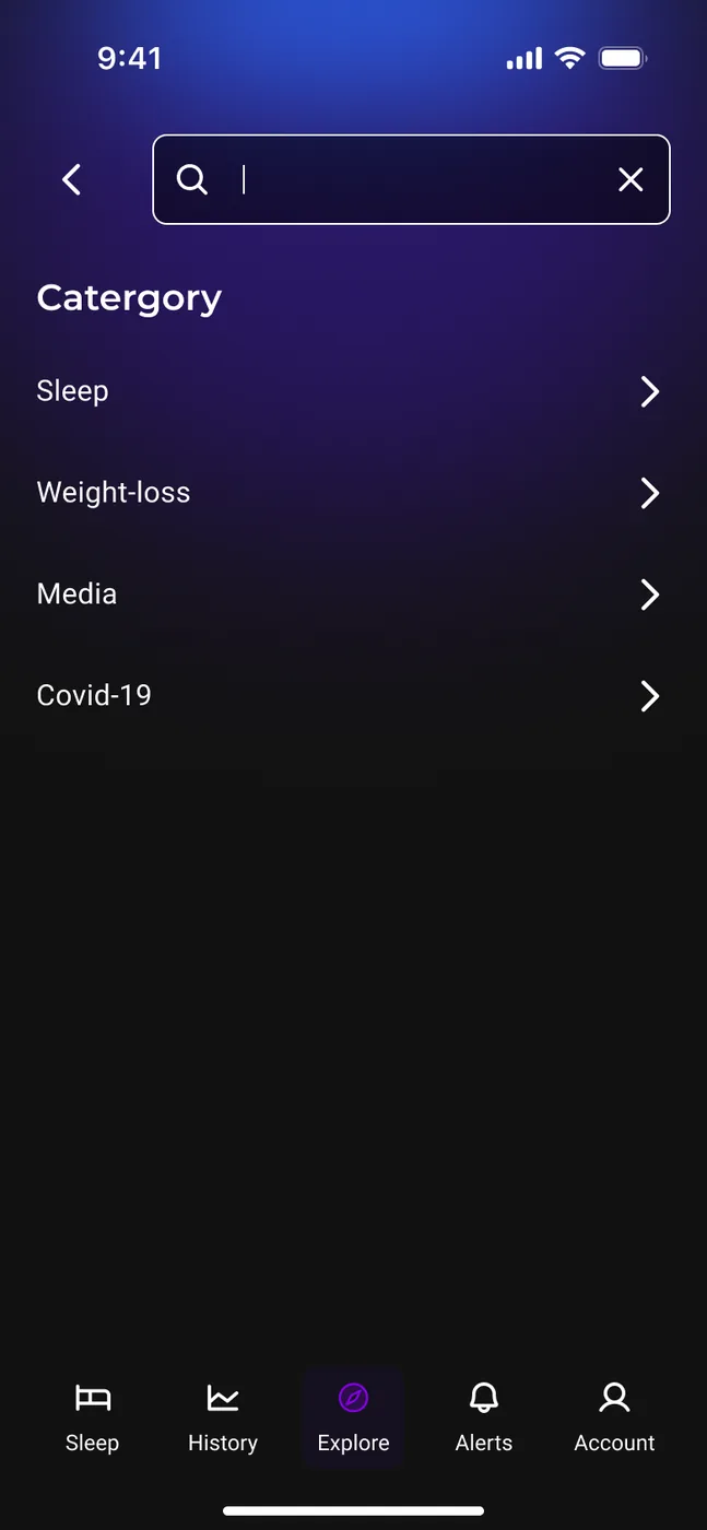Airese: Sleep Apnea Screener — Search