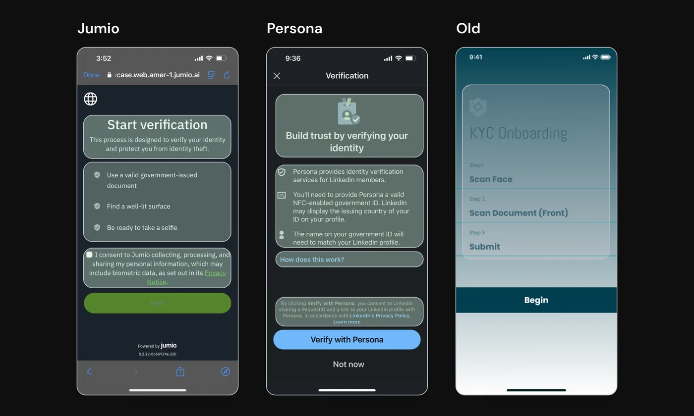 BINGO KYC Flow — Pre-verification entry