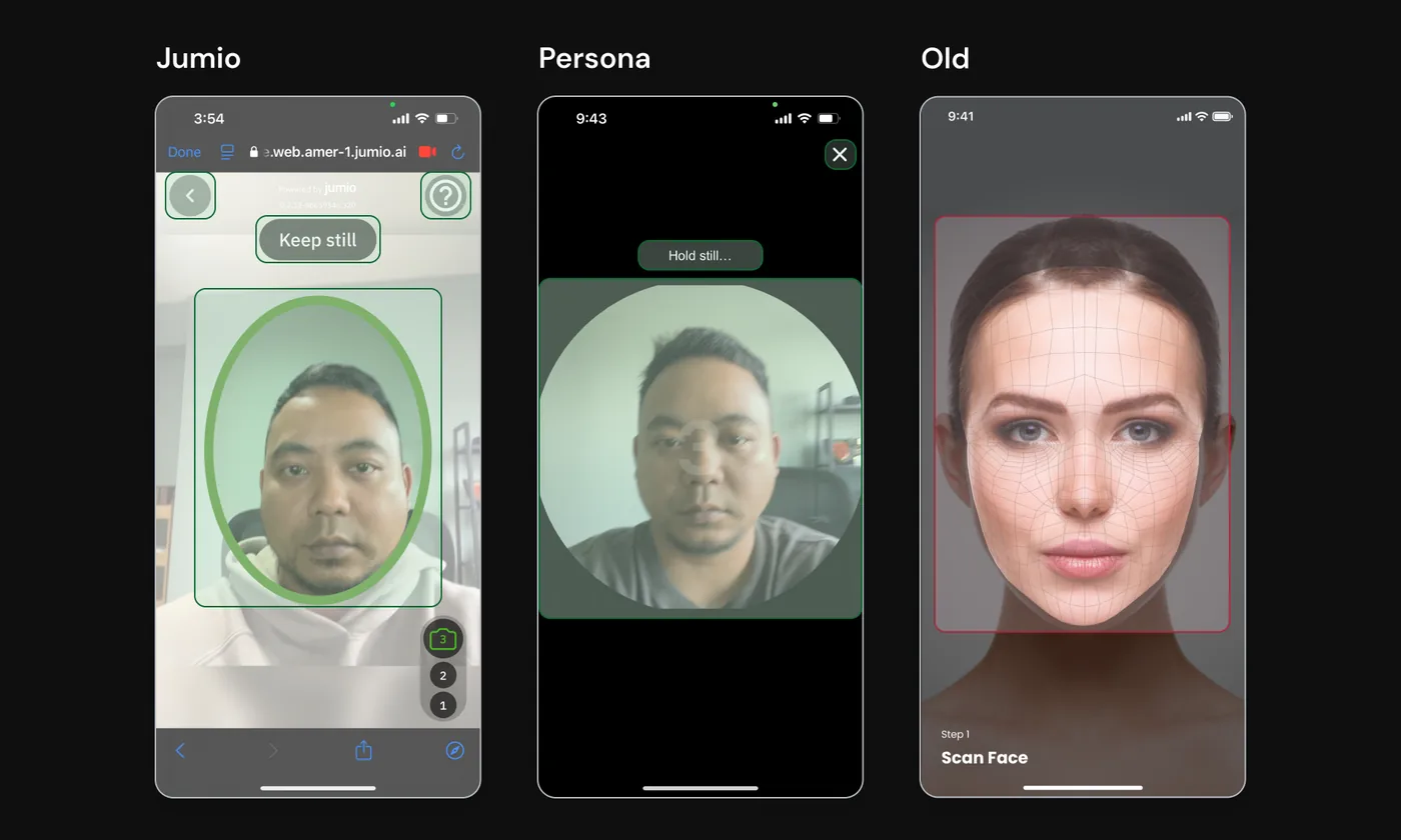 BINGO KYC Flow — Active liveness camera