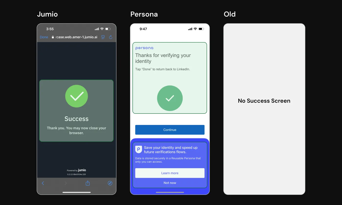 BINGO KYC Flow — Confirmation and closure