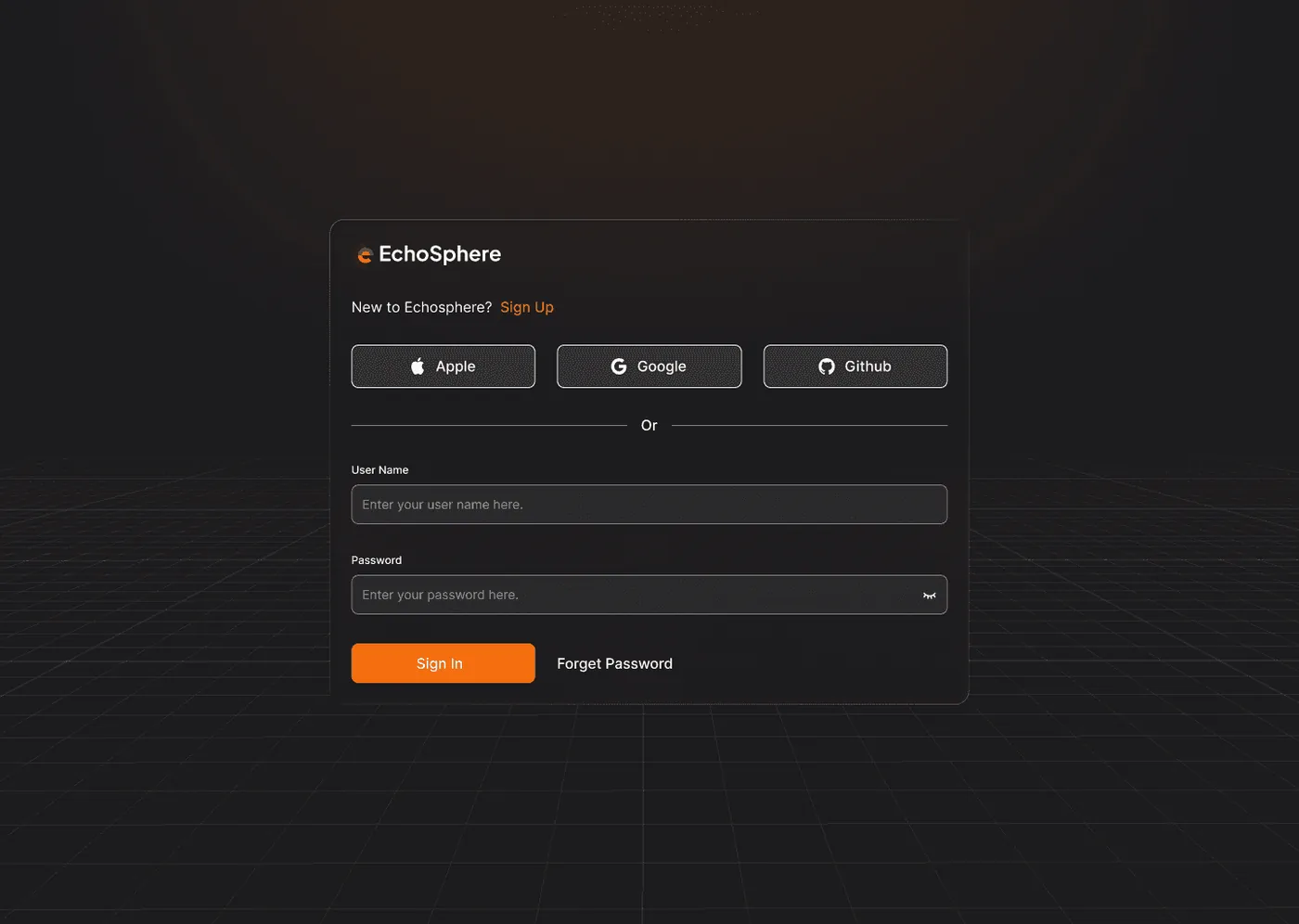 Spatialworks Digital Twin — Contextual sign-in modal