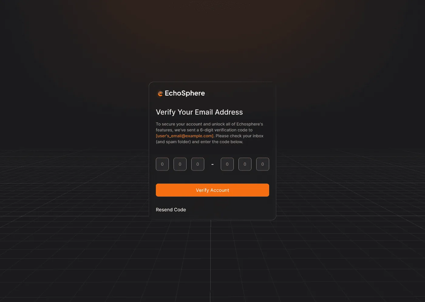 Spatialworks Digital Twin — 6-digit OTP email verification